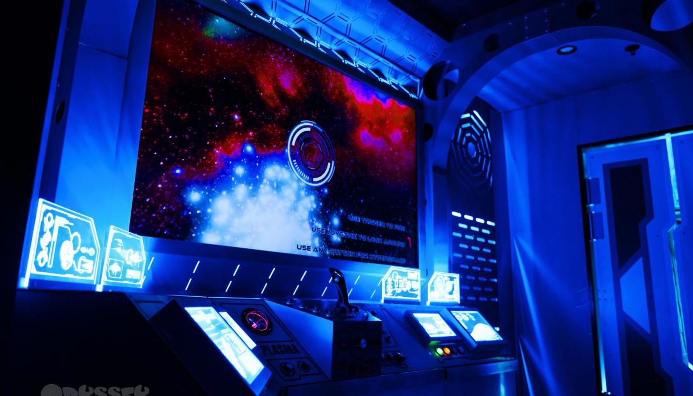 Blast off into other worlds!