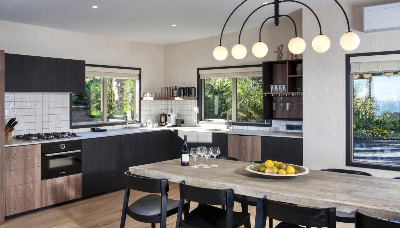 The Owners Villa kitchen dining area