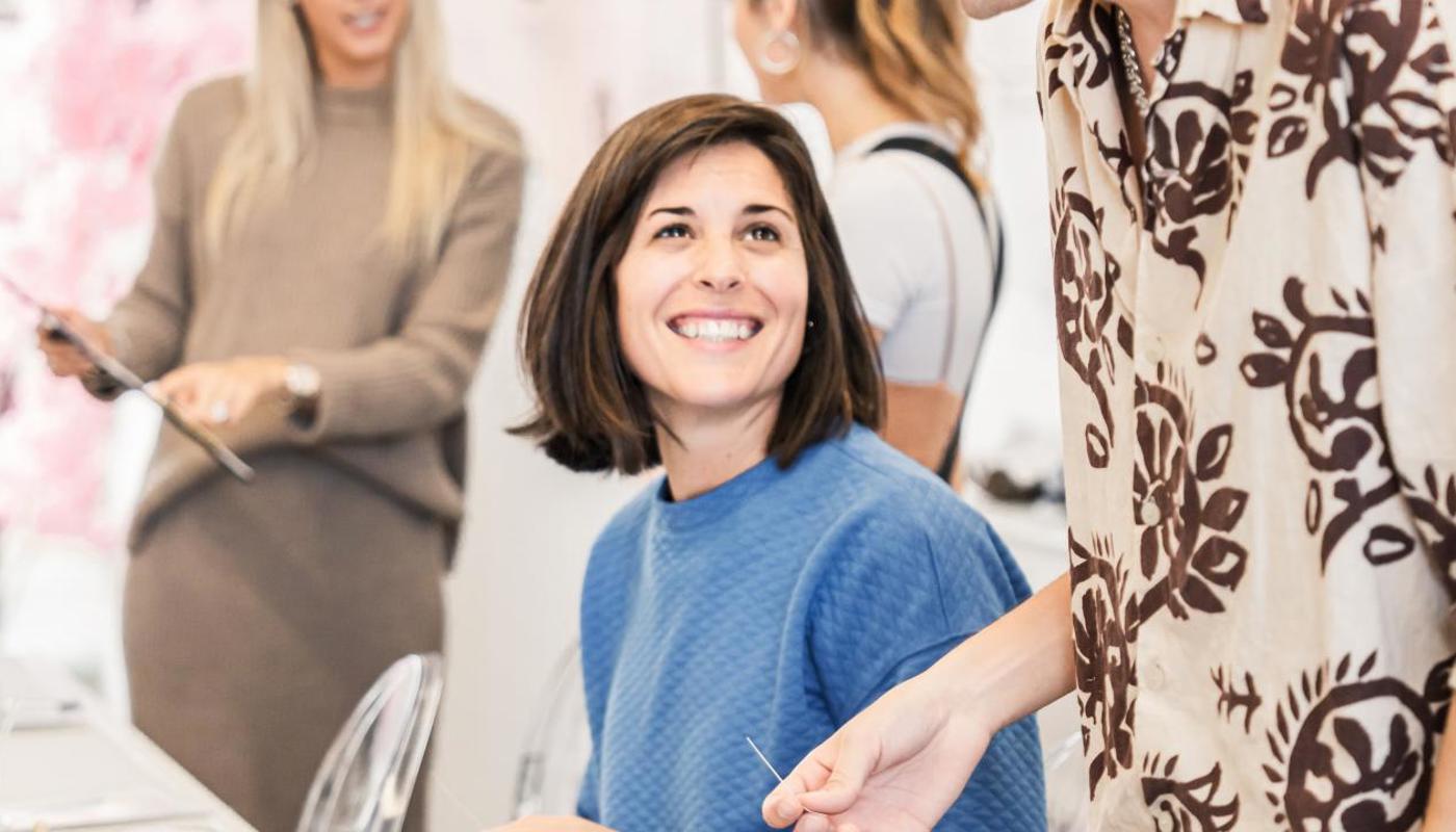 Spending time together making fragrances