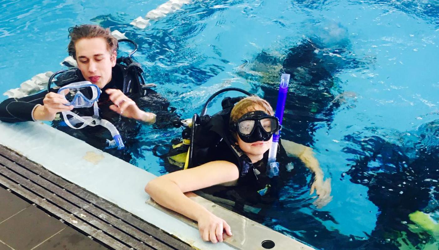 Learn to dive week 2.