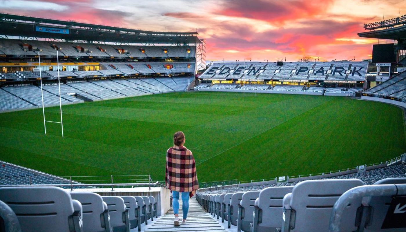Sunsets from the Staydium Glamping Domes